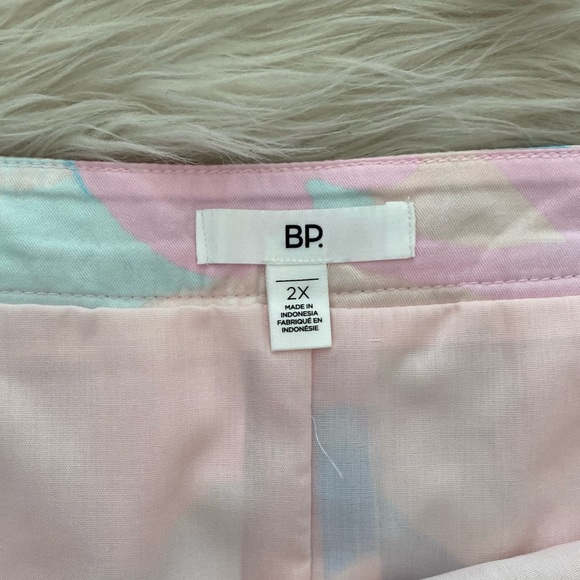 BP Pink Blue Pastel Camo Plated Tennis Skirt - Picture 7 of 8